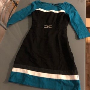 Professional + quirky WHBM dress with sleeves!